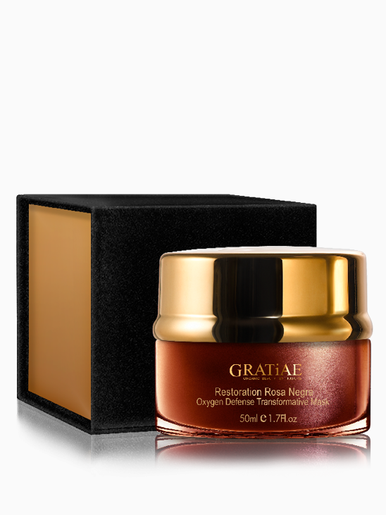 Maschera notte cellulare Rosa Negra Restoration Oxygen Defense